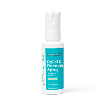 Relief & Recovery Body Spray - Social CBD