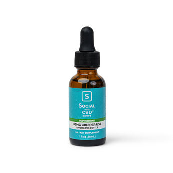 Peppermint Isolate CBD Drops - 1000MG