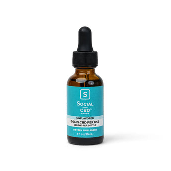 Unflavored Isolate CBD Drops - 2000MG