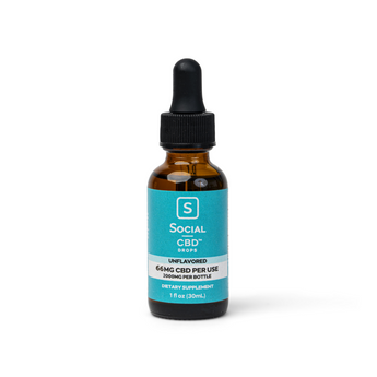 Unflavored Isolate CBD Drops - 2000MG