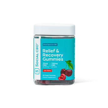 Relief & Recovery CBD Gummies - 60 Count