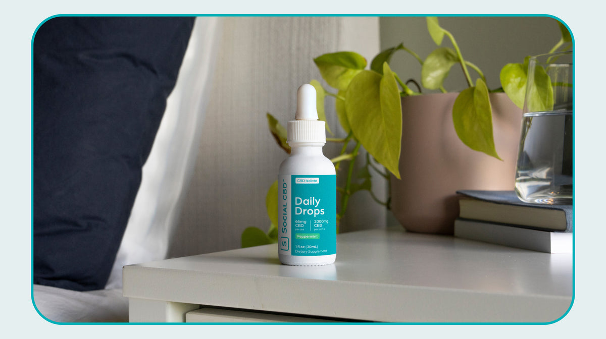 CBD Isolate Oil | Pure & THC-Free Drops | Social CBD